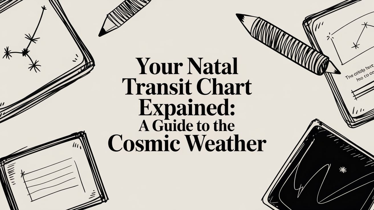 Your Natal Transit Chart Explained: A Guide to the Cosmic Weather