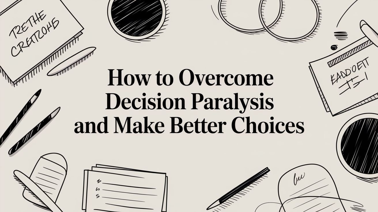 How to Overcome Decision Paralysis and Make Better Choices
