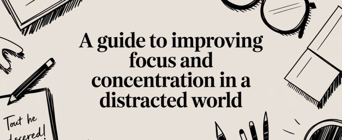 A Guide to Improving Focus and Concentration in a Distracted World