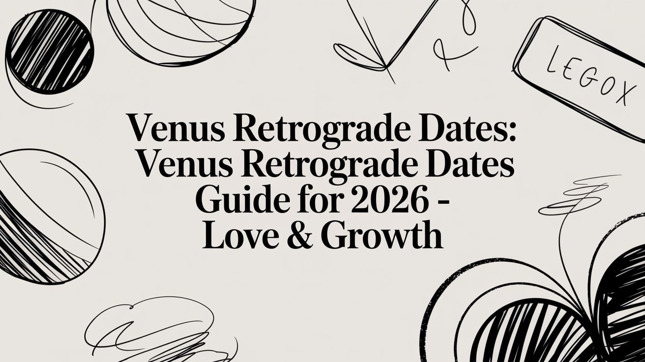 Venus retrograde dates: venus retrograde dates guide for 2026 – love & growth