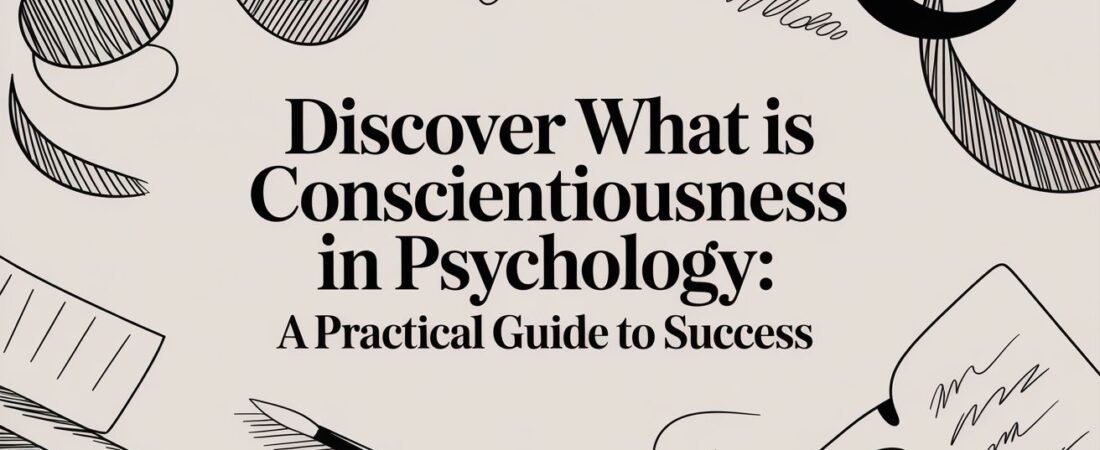 Discover what is conscientiousness in psychology: A practical guide to success